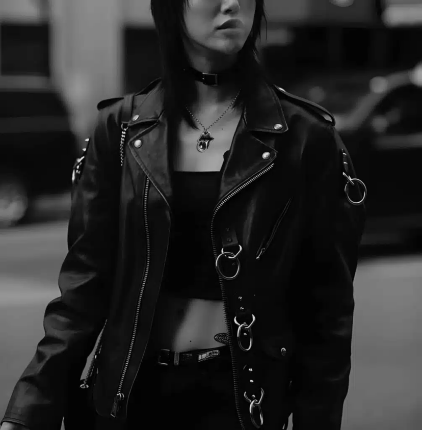 Chrome Hearts ROLLING STONES LIP & TONGUE PENDANT NECKLACE