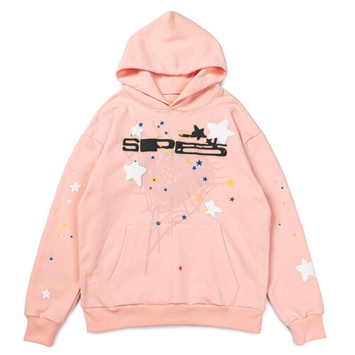 0941aed5 Sp5der Bellini Hoodie Pink #3816