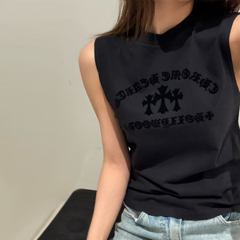 Chrome Hearts short Vest T-shirt for women