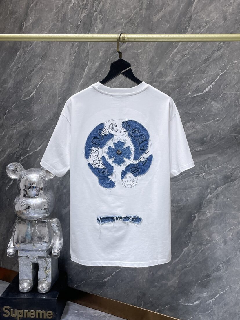 Chrome Hearts Style Casual Unisex Short Sleeve T-Shirt