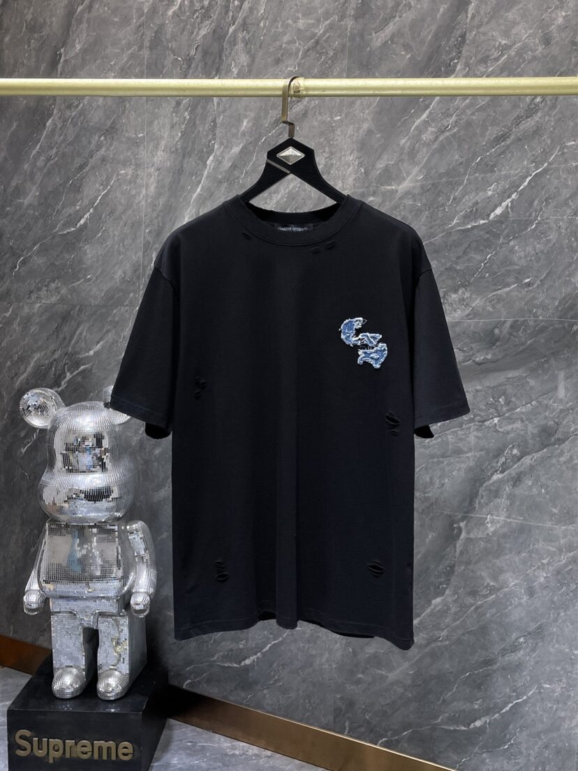 Chrome Hearts Style Casual Unisex Short Sleeve T-Shirt