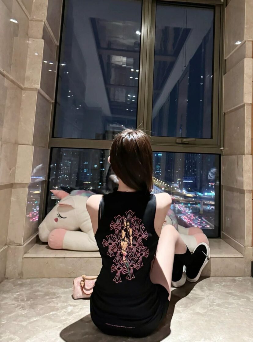 Chrome Hearts Deadly Doll Rib Tank Top