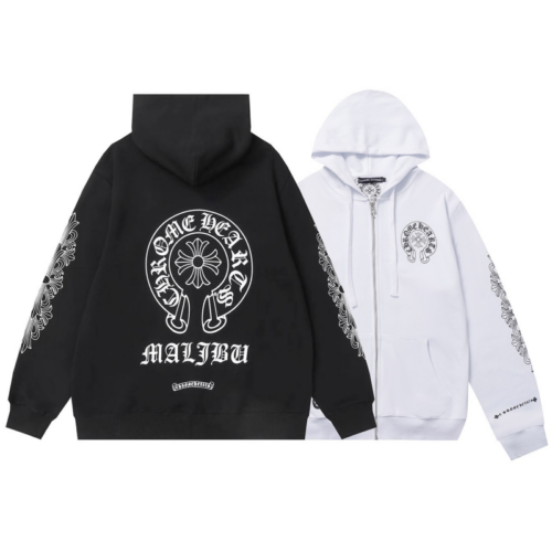 123_496118e4-78e1-49fe-b5a6-35259a5b0f48 Chrome Hearts New Zip Up Hoodie 8515