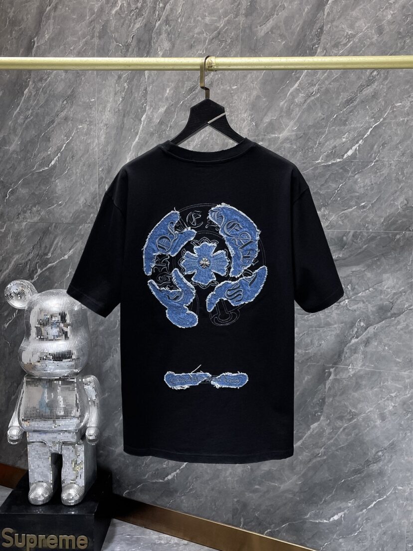 Chrome Hearts Style Casual Unisex Short Sleeve T-Shirt