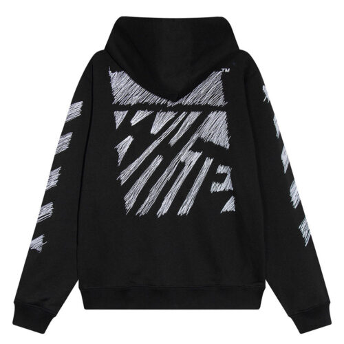 OFF-WHITE Diag Scribble Hoodie
