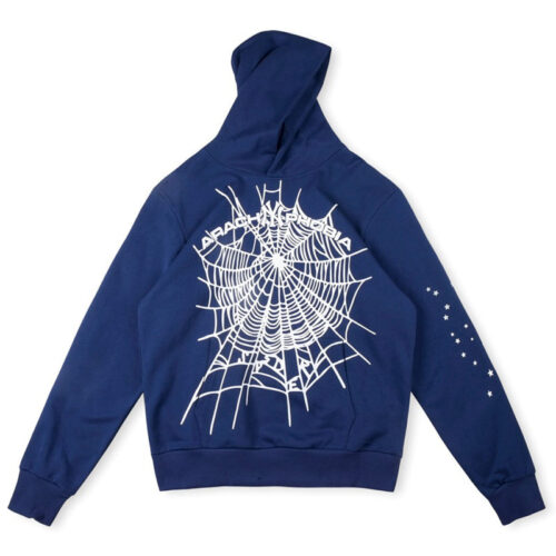 13349521817705614 Sp5der Arach NY Phobia Hoodie Blue