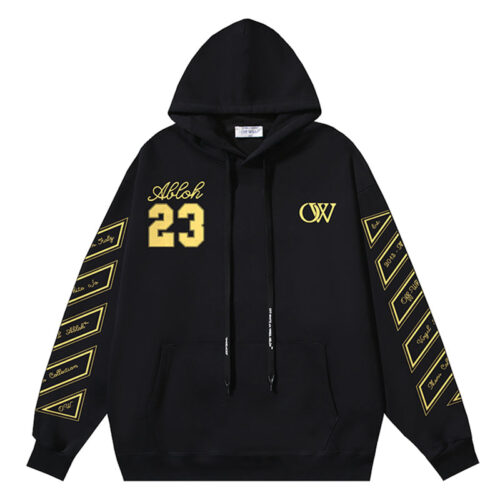 13370807897945821 Off White 23 Zip Skate Hoodie