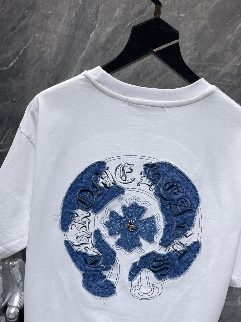 Chrome Hearts Style Casual Unisex Short Sleeve T-Shirt