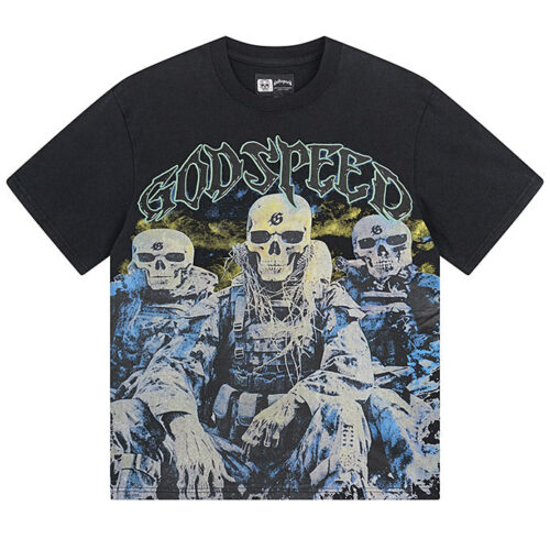 18cf3a0f GODSPEED Skeleton Warrior T-Shirt