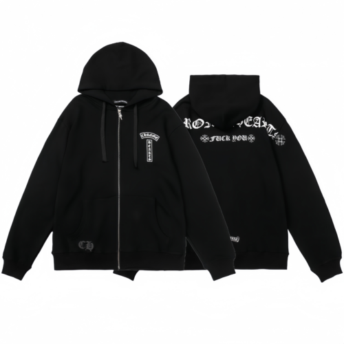 1_05868322-2978-4e01-9e15-774fa50df9d9 Chrome Hearts New Zip Up Hoodie -830
