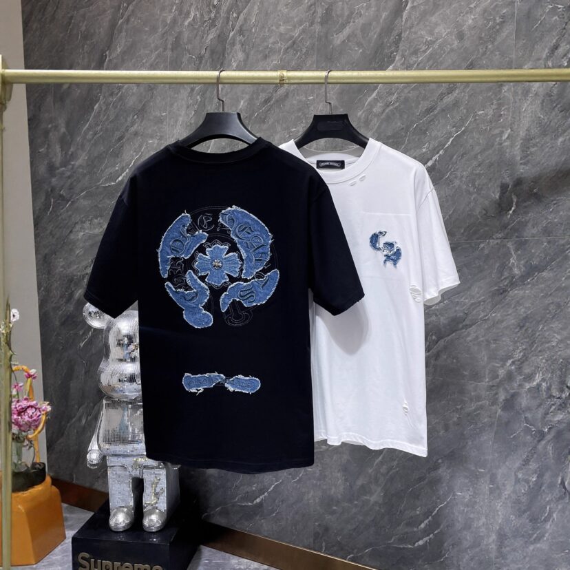 Chrome Hearts Style Casual Unisex Short Sleeve T-Shirt