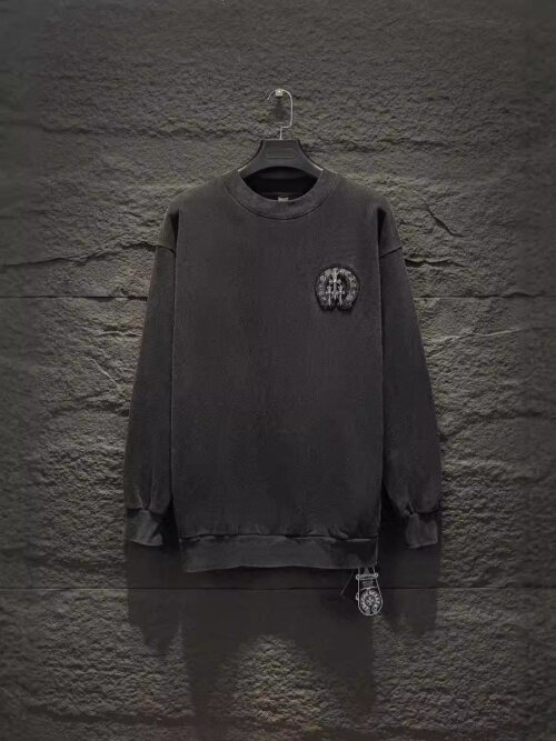 1_c8f3f04e-0c3f-4bb2-83e8-5cdb345b1617 Chrome Hearts Style Washed Distressed Hoodie