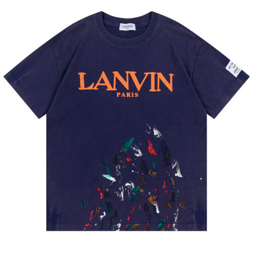 20230522201254 Gallery Dept X LANVIN Hand drawn doodle splash ink letters TEE