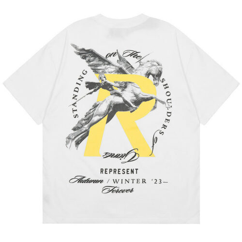 20231210_014531_026 REPRESENT Giants Cotton-Jersey T-Shirt
