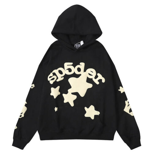 20231212005546 Sp5der Beluga Hoodie Black #8212