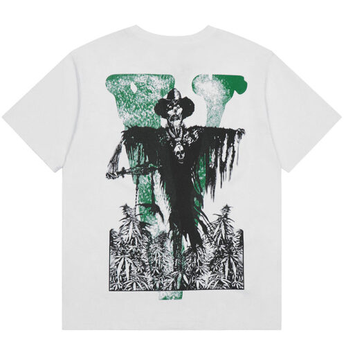 20240220_210433_016 VLONE scarecrow pattern big V printing T-Shirts