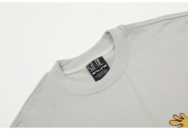 SAINT MICHAEL KEEP FASHINON letter print T-Shirts