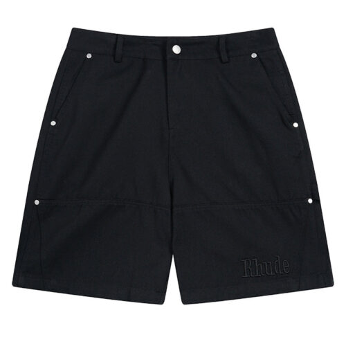 RHUDE Embroidered Letters Logo Shorts