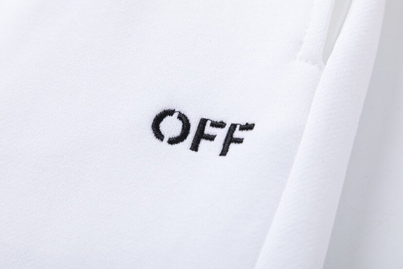 OFF-WHITE Wave Diag Track Shorts