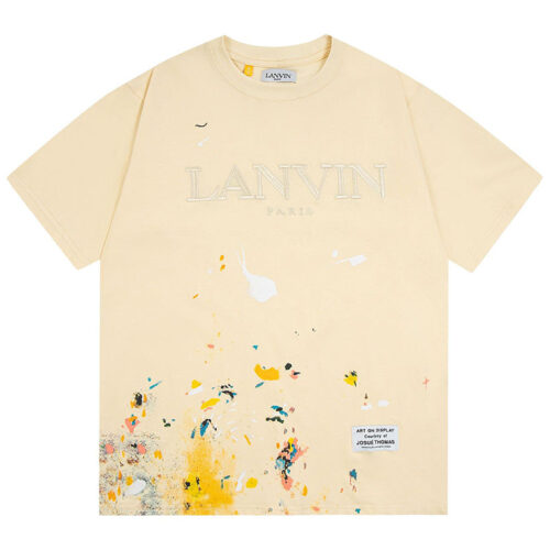20240606_234253_000 Gallery Dept X LANVIN Hand drawn doodle splash ink letters TEE