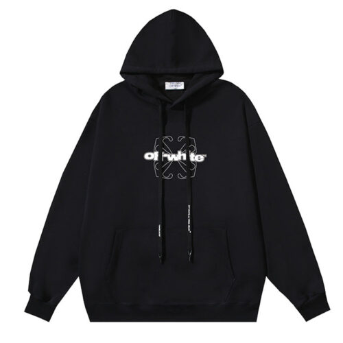 20241113_003730_290 Off White Logo Drawstring Hoodie