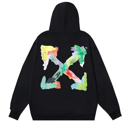 20241113_003916_365 Off White Logo Drawstring Hoodie