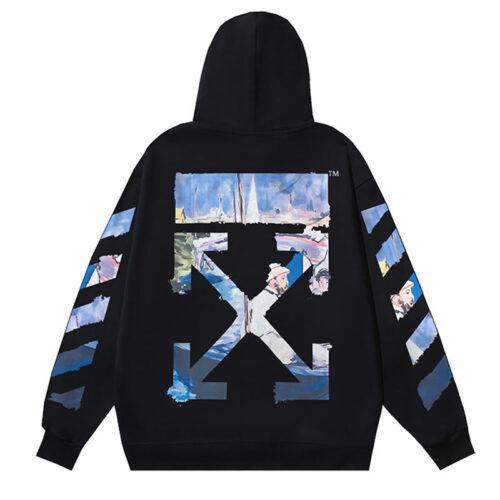 20241113_004023_416 Off White Logo Drawstring Hoodie