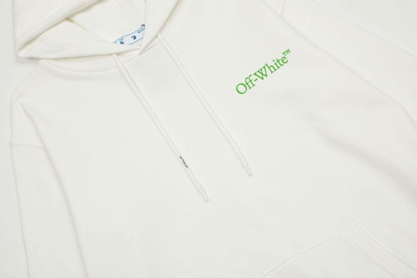 Off White Gradient Arrow Slim Hoodies
