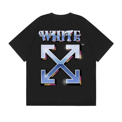 20250213_215946_006 OFF WHITE Alphabet Arrow Pattern T-Shirts