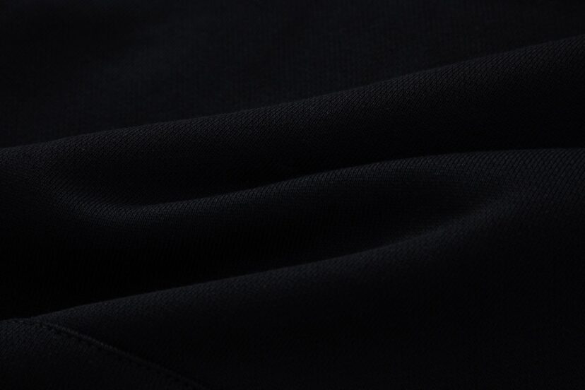 Off White Black Cotton Hoodie