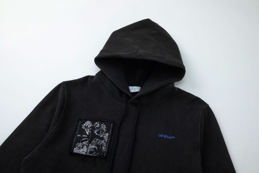 Off-White Graphic-Print Hoodie