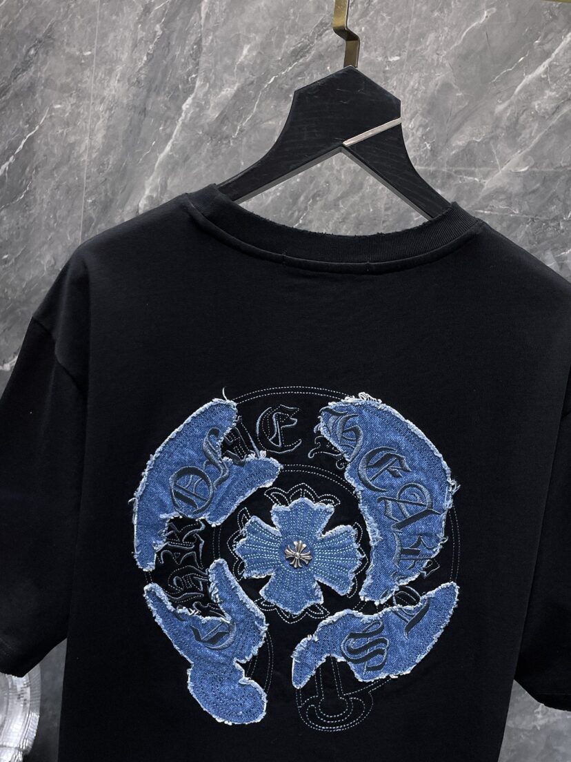 Chrome Hearts Style Casual Unisex Short Sleeve T-Shirt