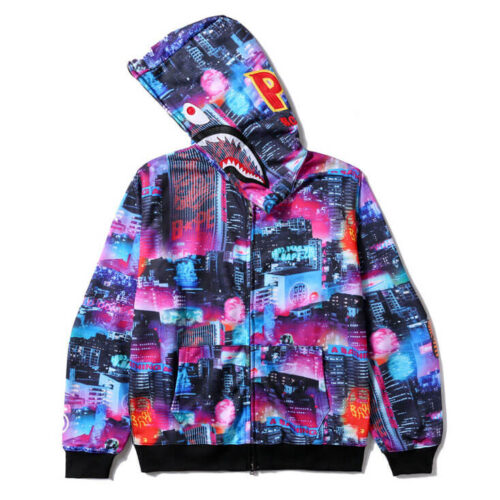 22486345363_1223669740 BAPE Tokyo Night Hoodie