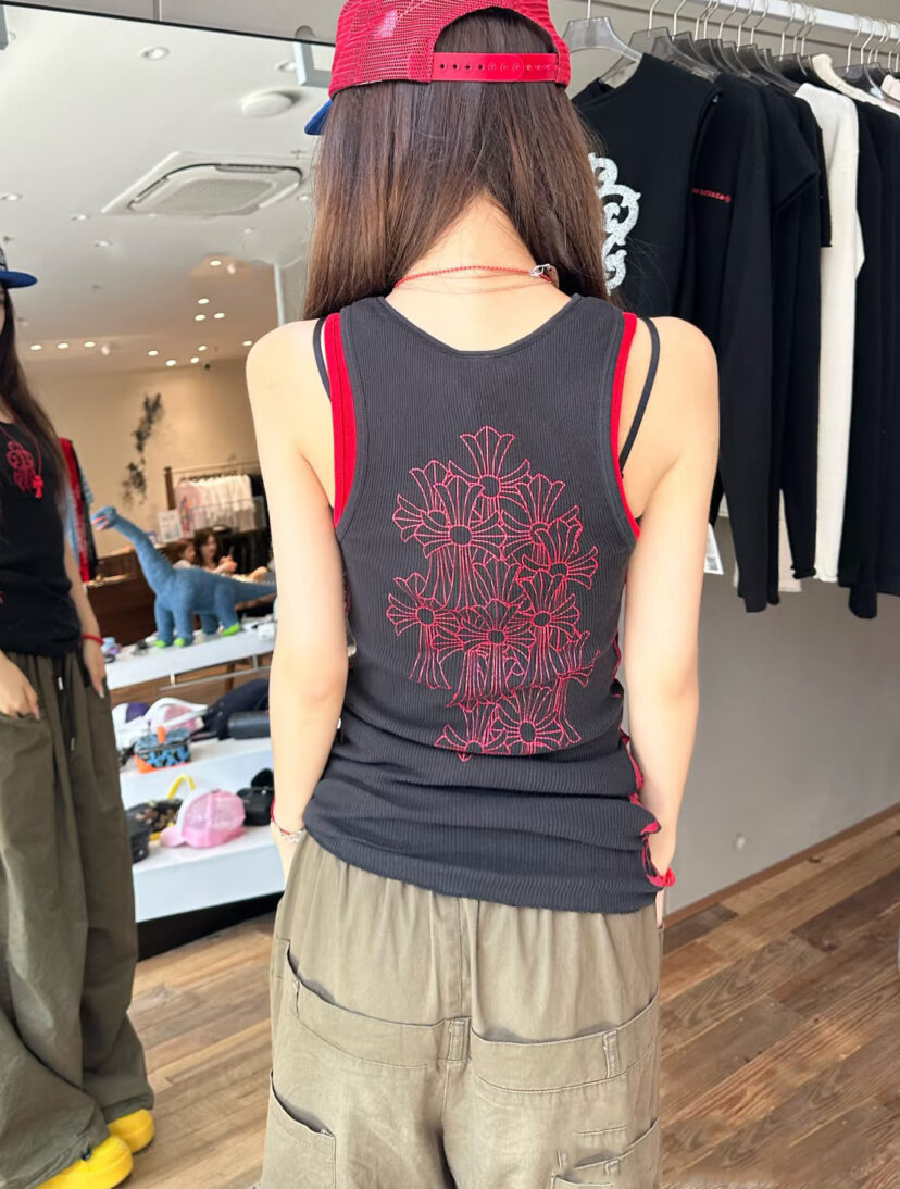 Chrome Hearts Black Tank Top T-shirt 2026