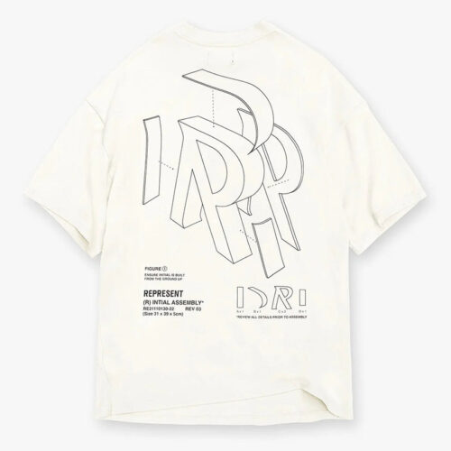 3030a368 REPRESENT NITIAL ASSEMBLY OUTLINE T-SHIRT