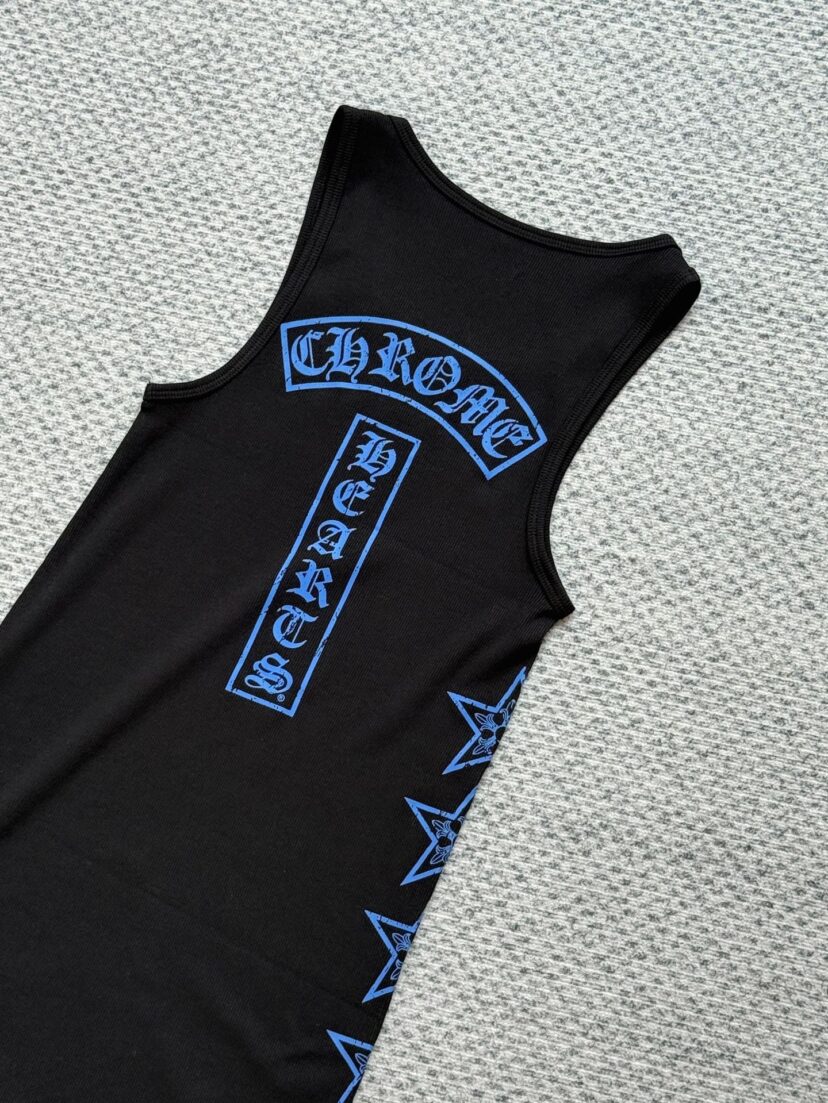 Chrome Hearts Black Tank Top T-shirt