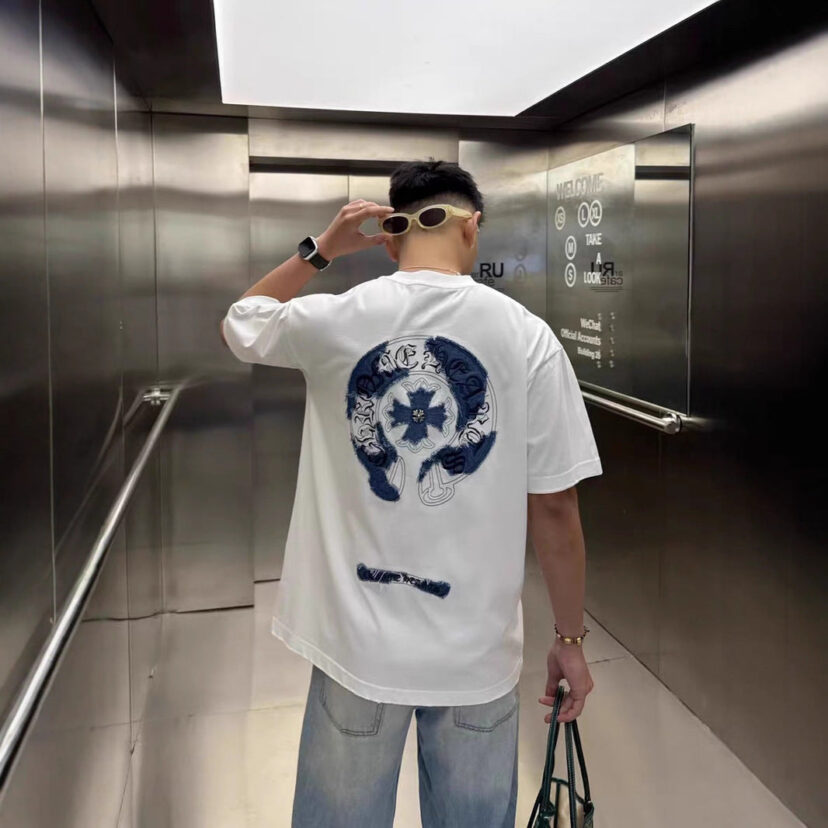 Chrome Hearts Style Casual Unisex Short Sleeve T-Shirt