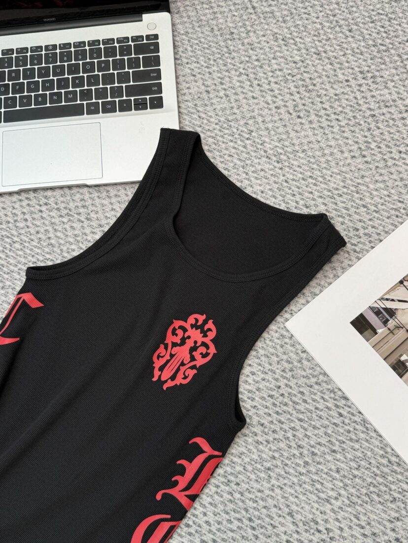 Chrome Hearts Black Tank Top T-shirt 2026