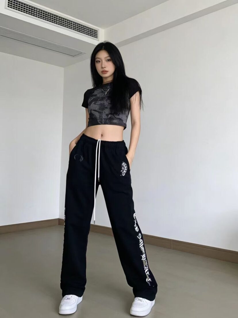 Chrome Hearts Unisex Straight-Leg Sweatpants