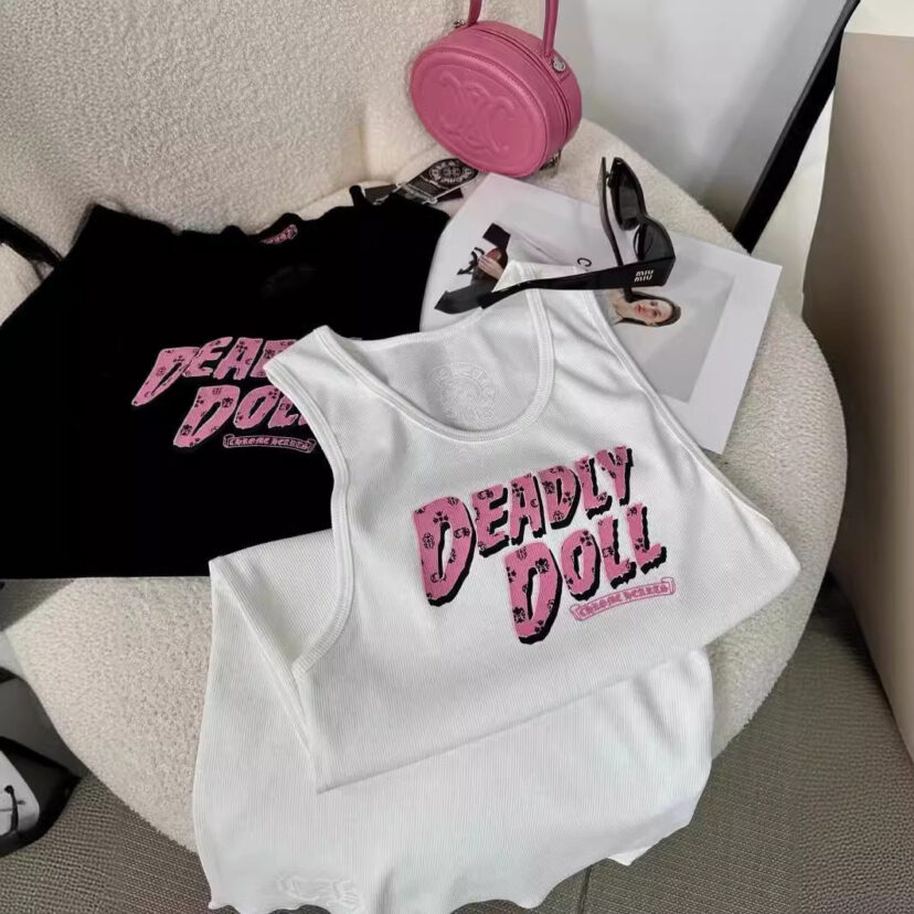 Chrome Hearts Deadly Doll Rib Tank Top