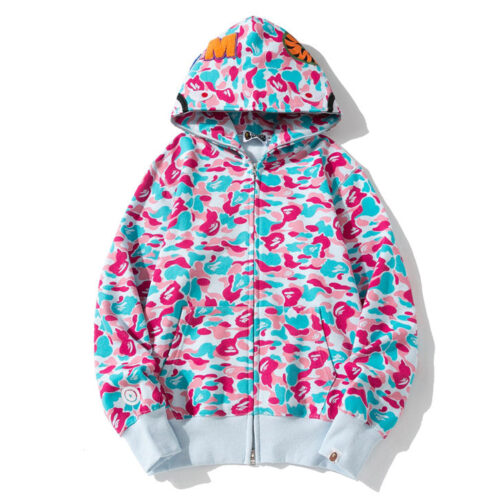 58a83d63 Bape Miami City Limited Camouflage Shark Sweatshirt
