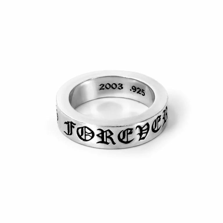 6MM CHROME HEARTS FOREVER RING ?¡ìC SPACER 5