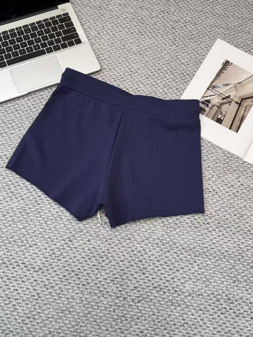 Chrome Hearts Blue Cross shorts for women