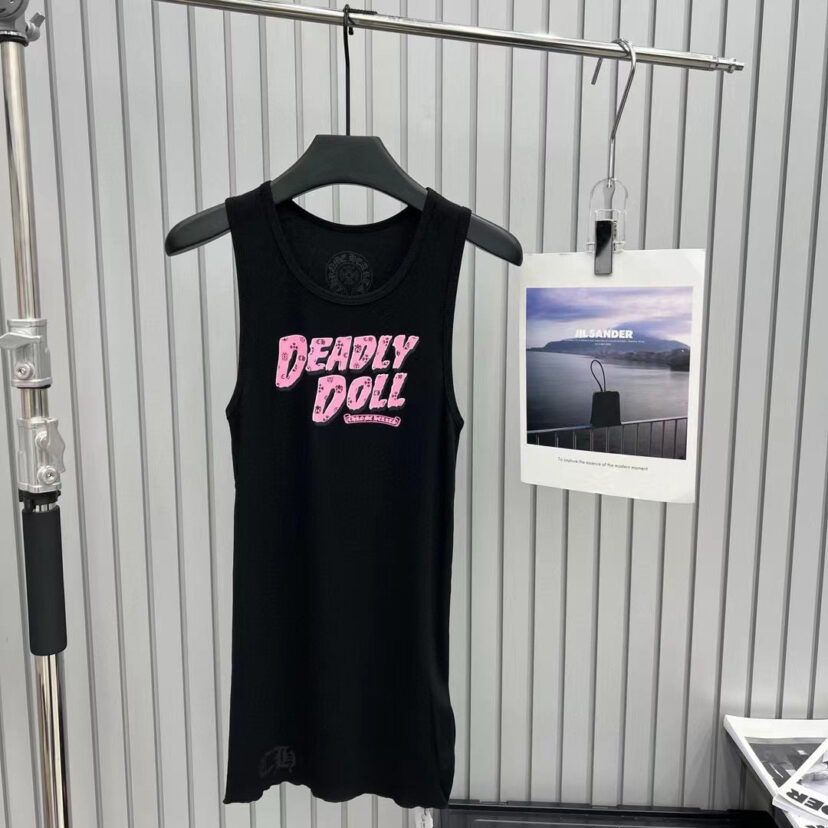 Chrome Hearts Deadly Doll Rib Tank Top