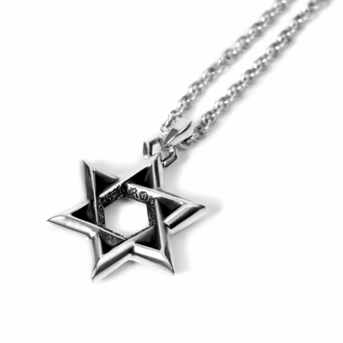 Chrome Hearts Large Star Of David Pendant neacklace