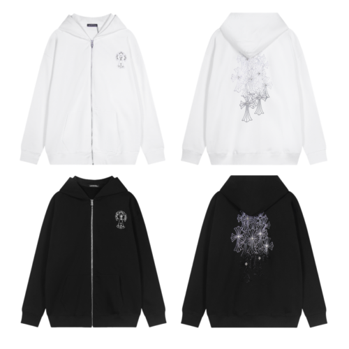 6688_2b92c5ee-b178-401a-849c-b36bdac00b6e Chrome Hearts New Zip Up Hoodie -TQ02