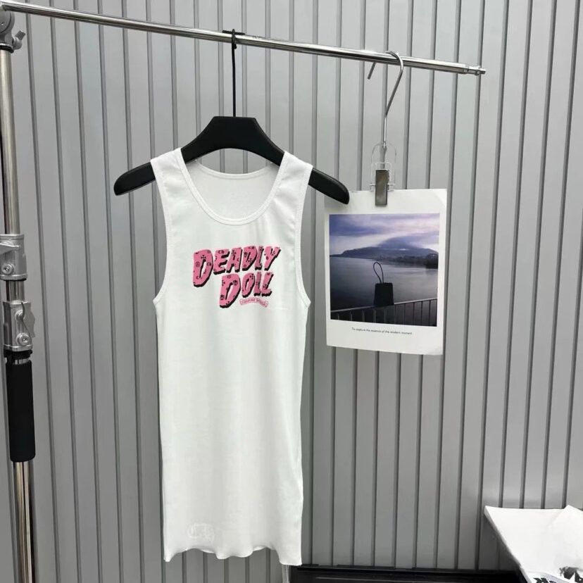 Chrome Hearts Deadly Doll Rib Tank Top