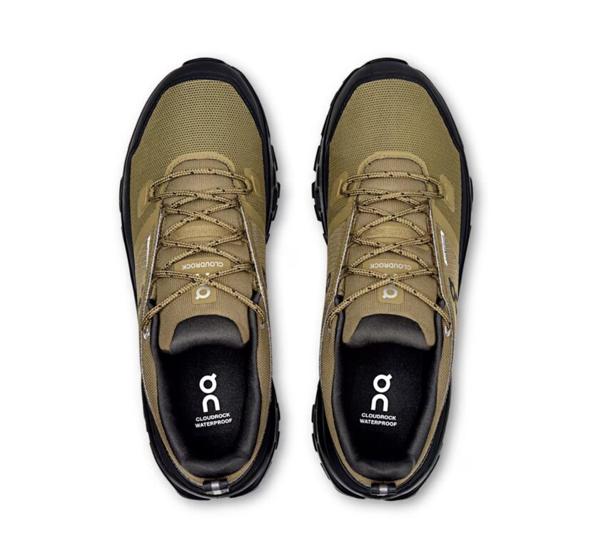 ON Men's Cloudrock Low Waterproof Hunter/Black