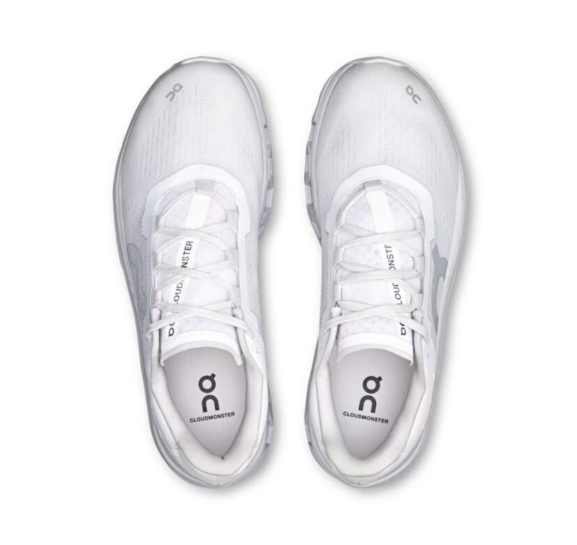 ON Men's Cloudmonster White/Glacier