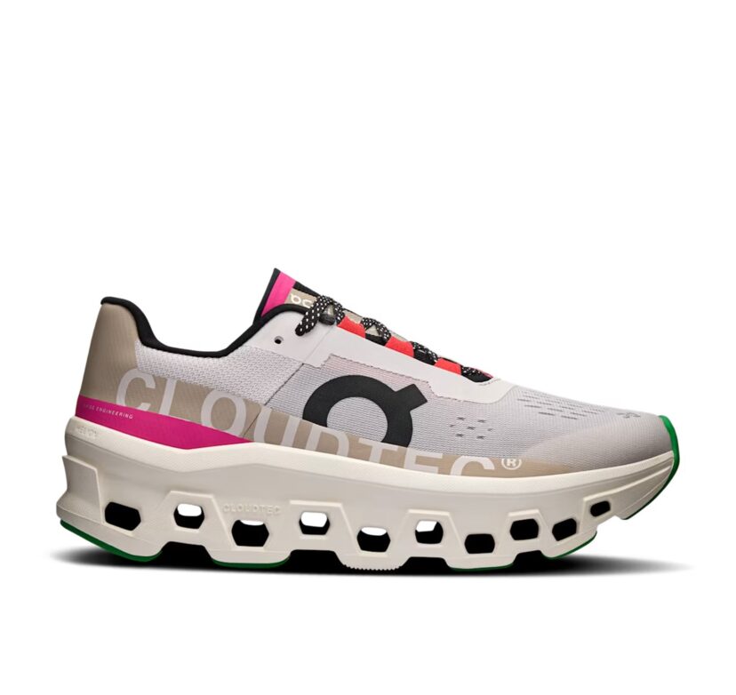 ON Women's Cloudmonster Silver/Ivory